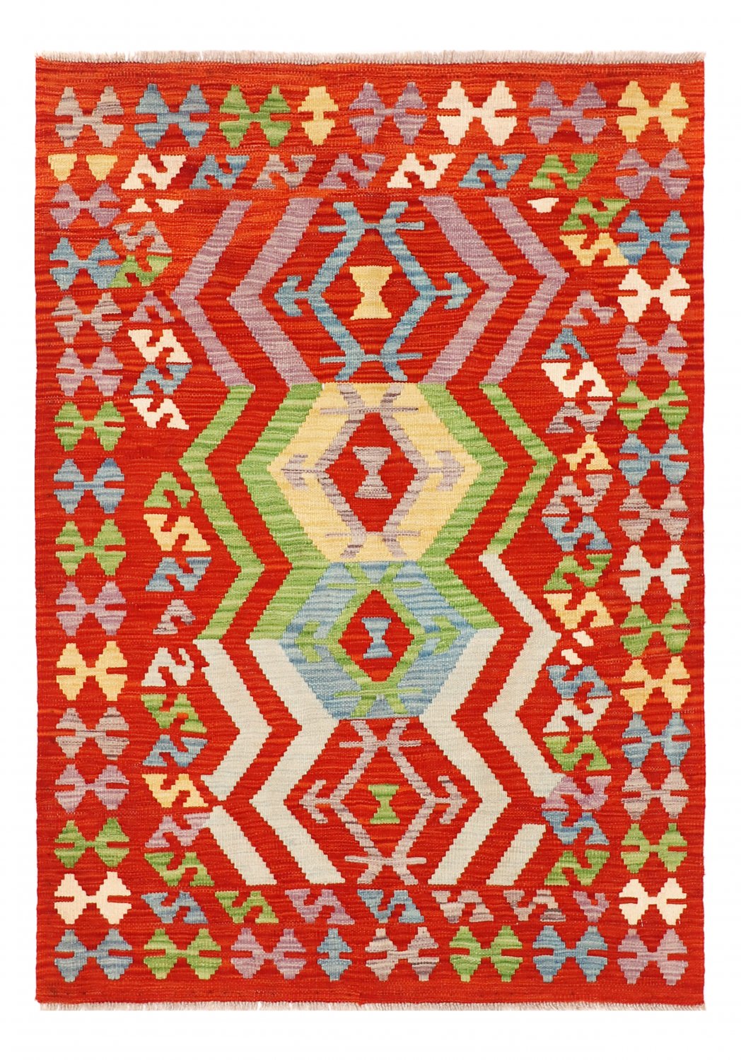 Kelim-teppe Afghansk 149 x 107 cm