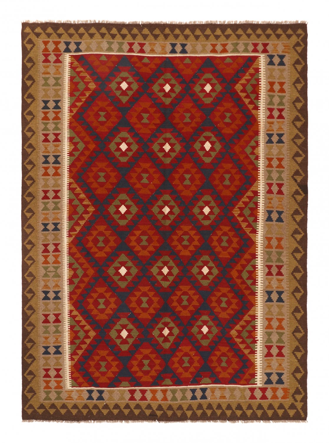 Kelim-teppe Afghansk 299 x 213 cm