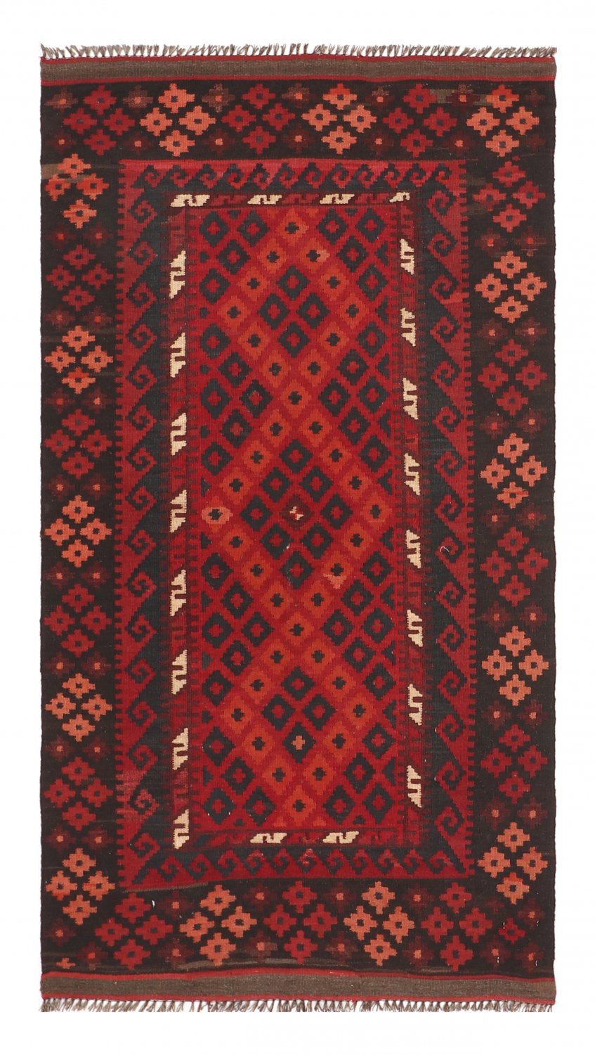 Kelim-teppe Afghansk 184 x 100 cm