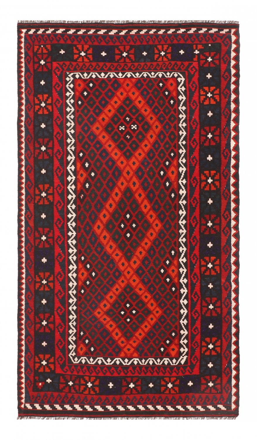 Kelim-teppe Afghansk 250 x 137 cm