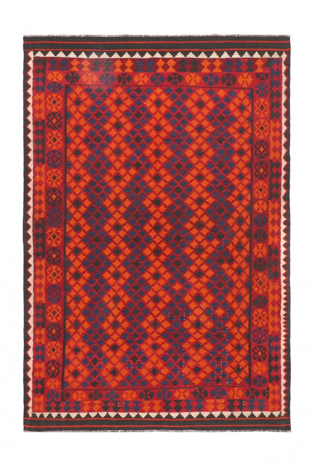 Kelim-teppe Afghansk 308 x 209 cm