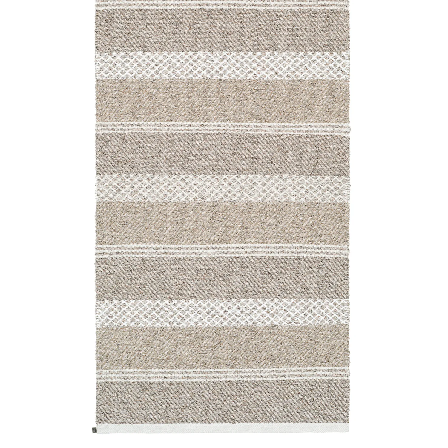 Plast- og garntepper - Horredsmattan Sia mix (sand)