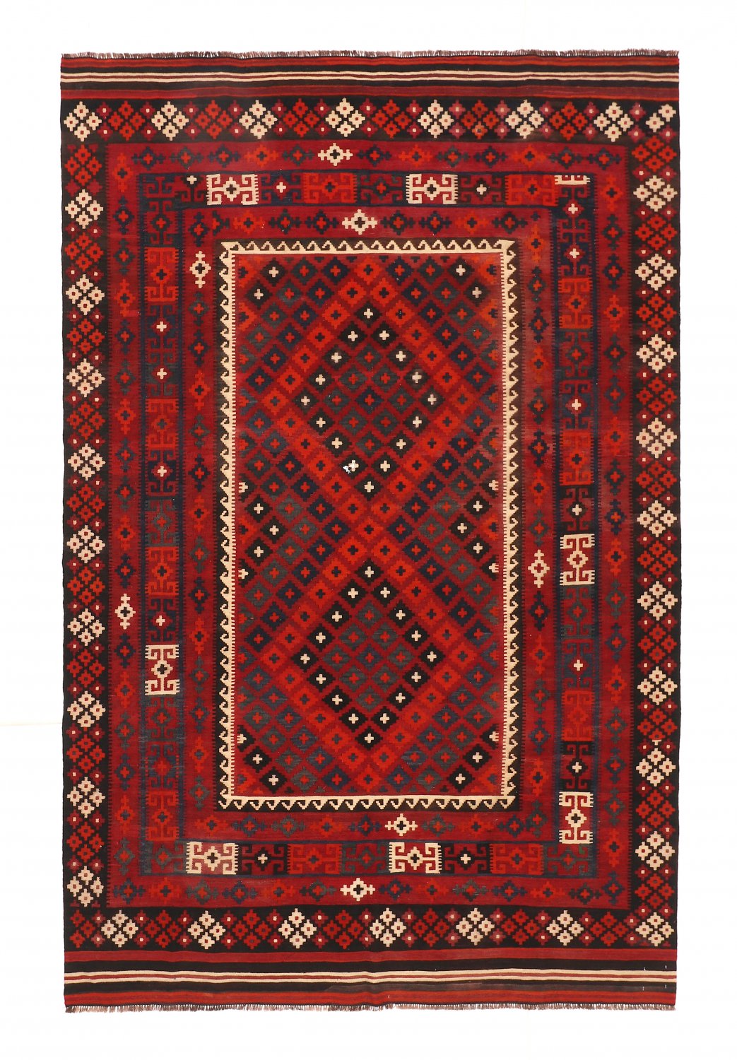 Kelim-teppe Afghansk 300 x 197 cm