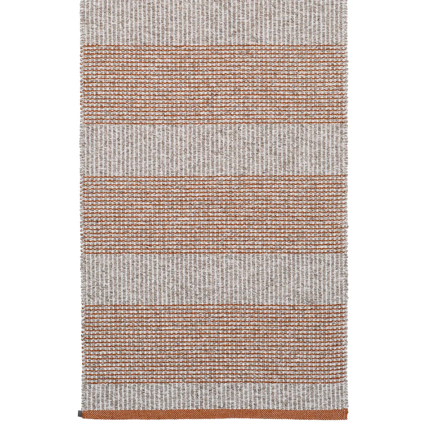 Plast- og garntepper - Horredsmattan Penny mix (rust)