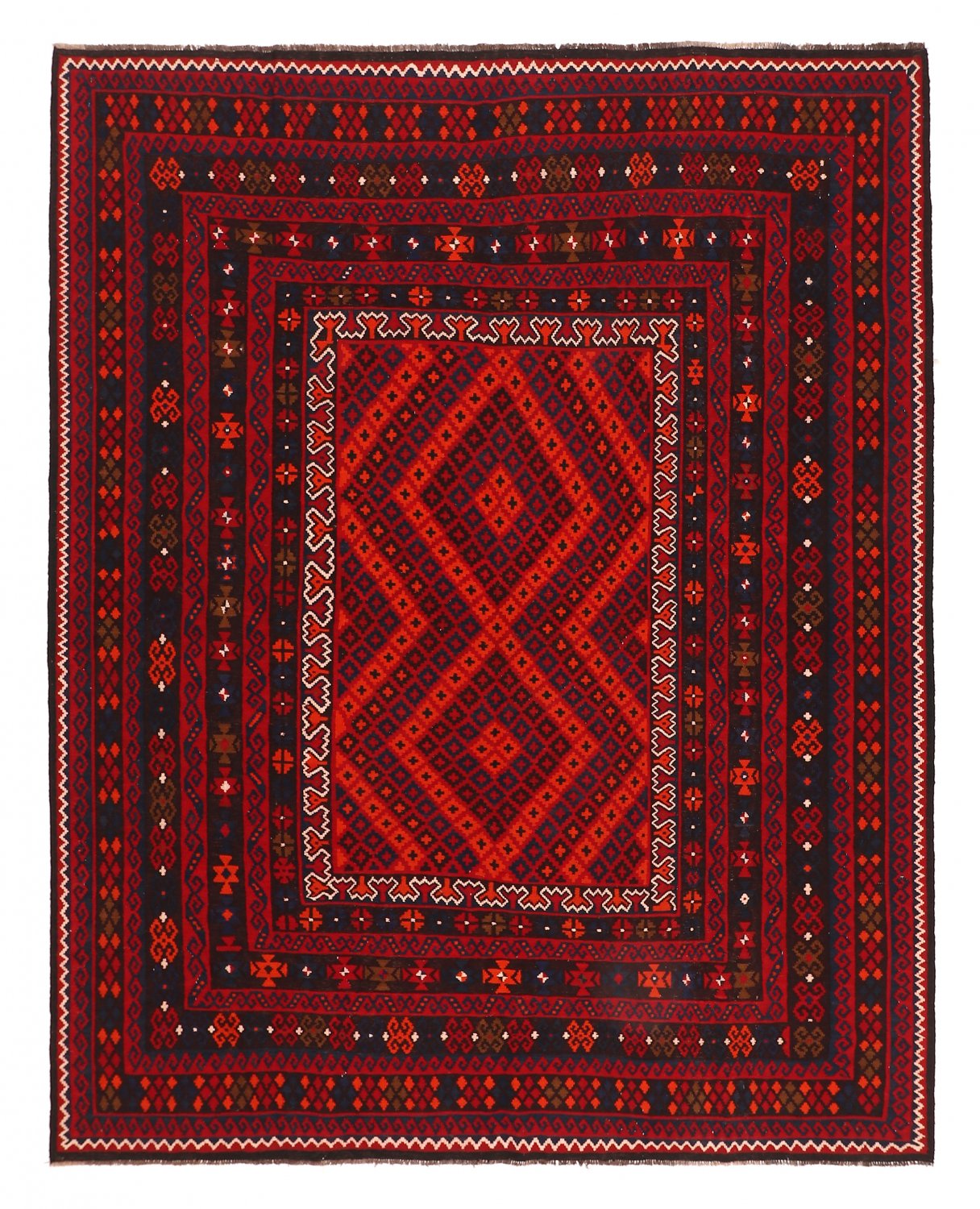 Kelim-teppe Afghansk 313 x 261 cm