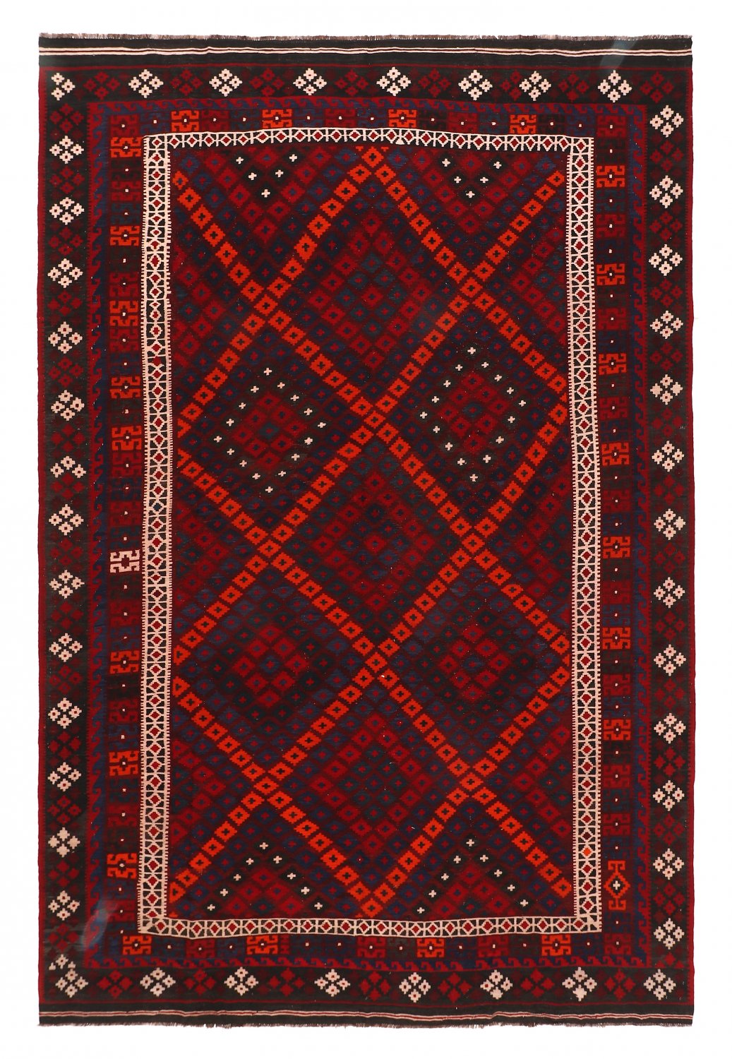 Kelim-teppe Afghansk 393 x 255 cm