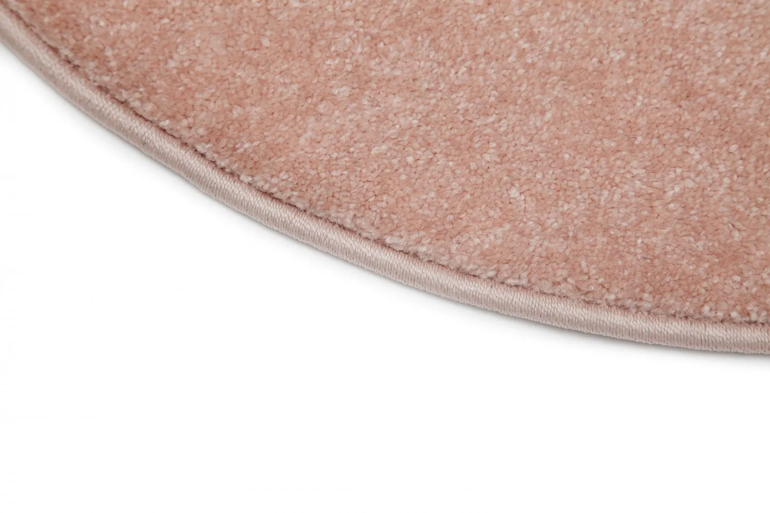 Rund teppe - Aura (rosa)