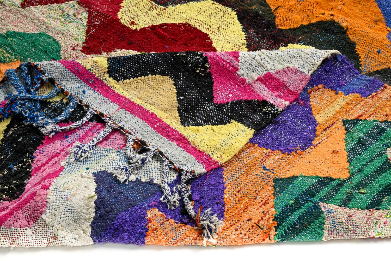 Marokkansk Boucherouite-teppe 150 x 260 cm