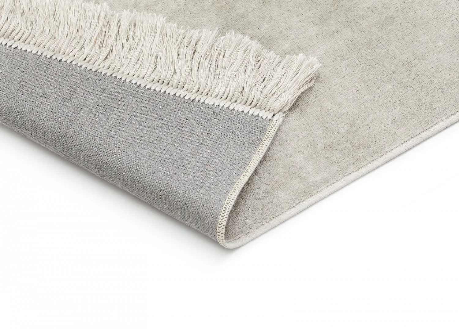 Wilton-teppe - Art Silk (lysegrå/beige)