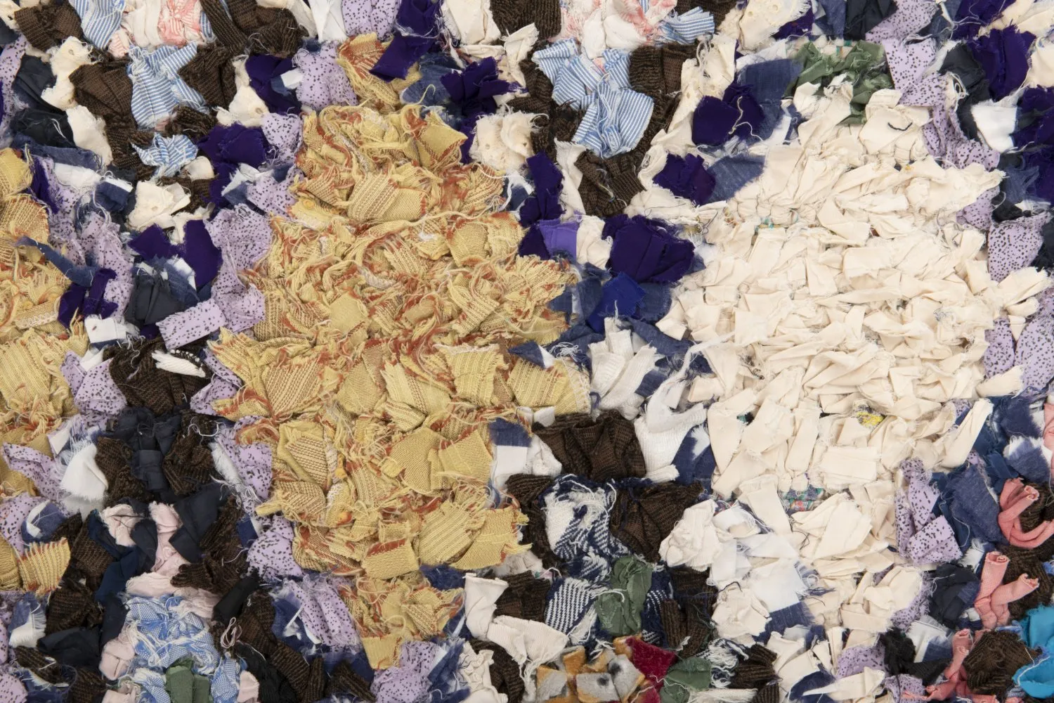 Marokkansk Boucherouite-teppe 260 x 140 cm