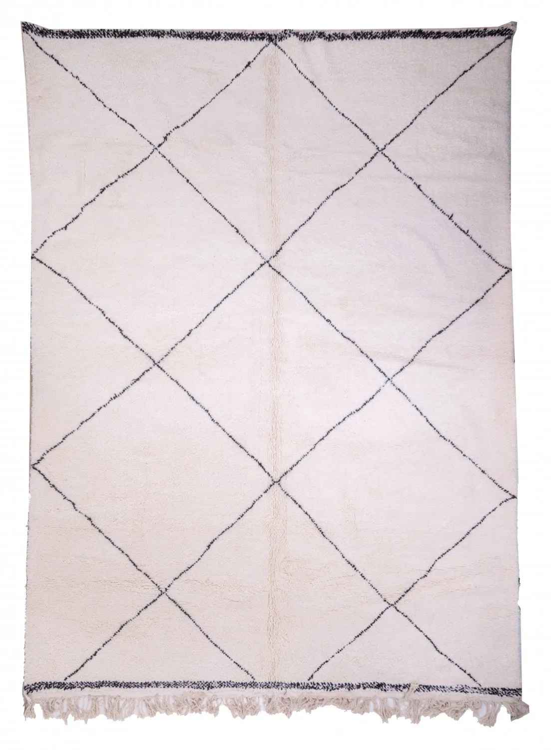 Kelim-teppe Marokkansk Beni Ourain 405 x 320 cm