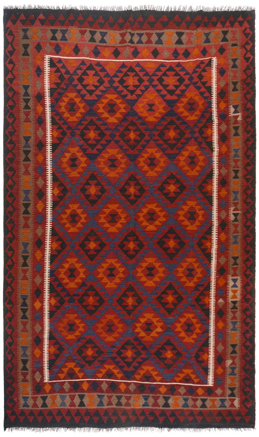 Kelim-teppe Afghansk 298 x 204 cm