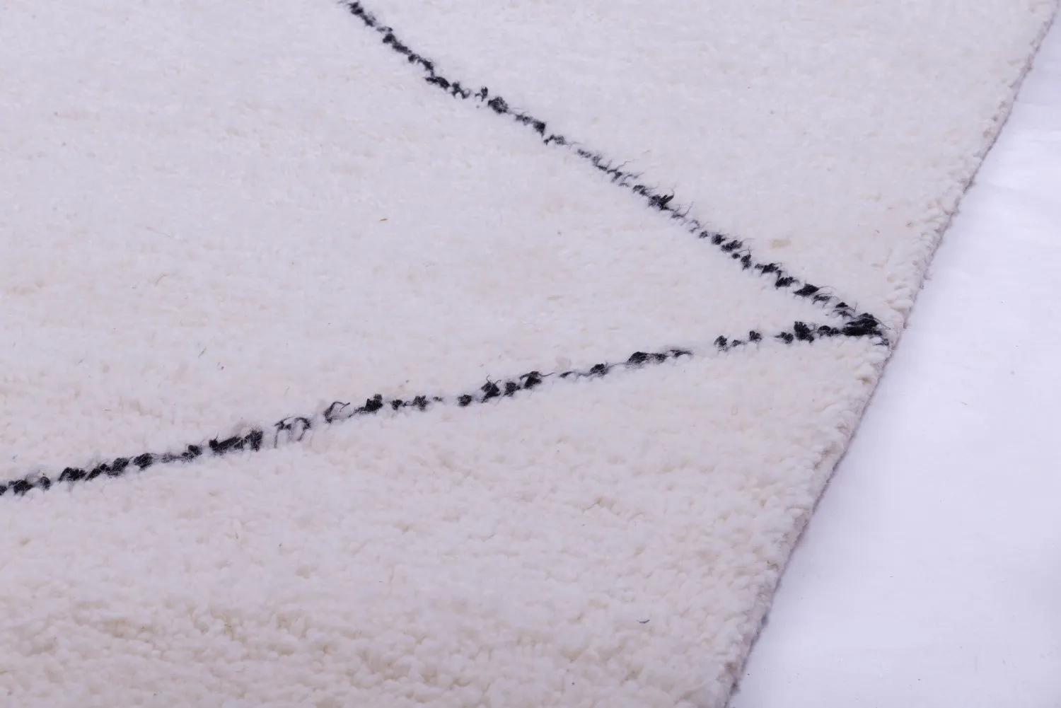 Kelim-teppe Marokkansk Beni Ourain 405 x 320 cm