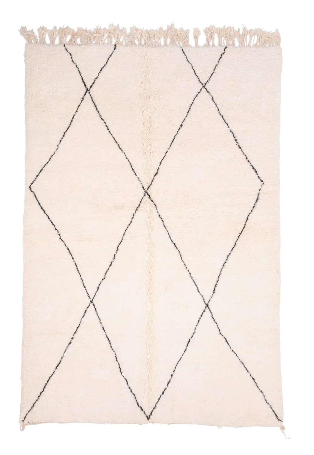 Kelim-teppe Marokkansk Beni Ourain 295 x 200 cm