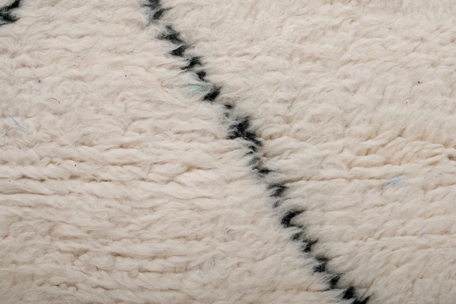 Kelim-teppe Marokkansk Beni Ourain 240 x 90 cm