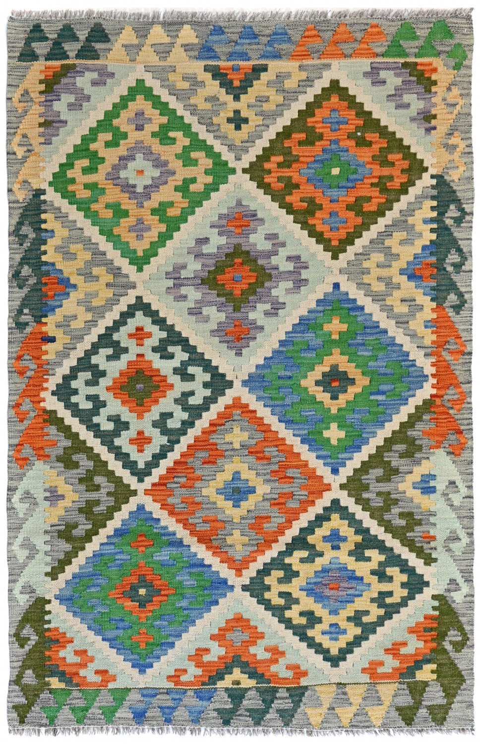 Kelim-teppe Afghansk 156 x 97 cm