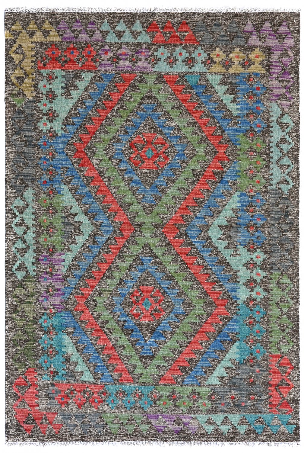 Kelim-teppe Afghansk 157 x 95 cm