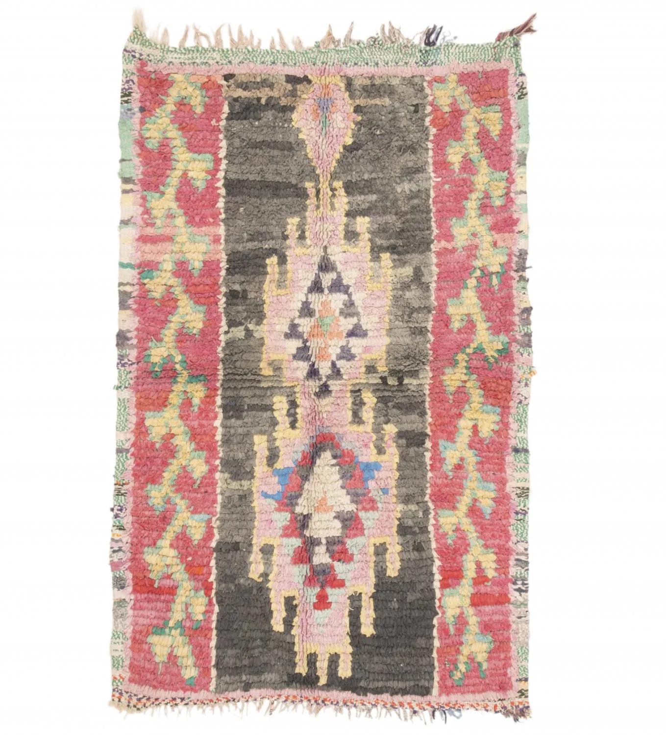 Marokkansk Boucherouite-teppe 160 x 100 cm
