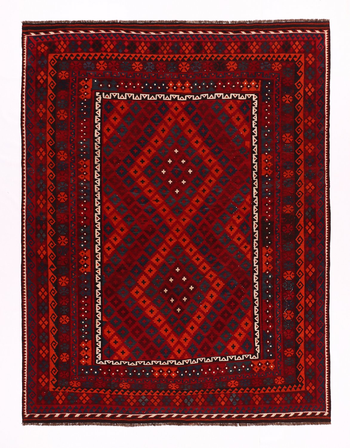 Kelim-teppe Afghansk 330 x 253 cm
