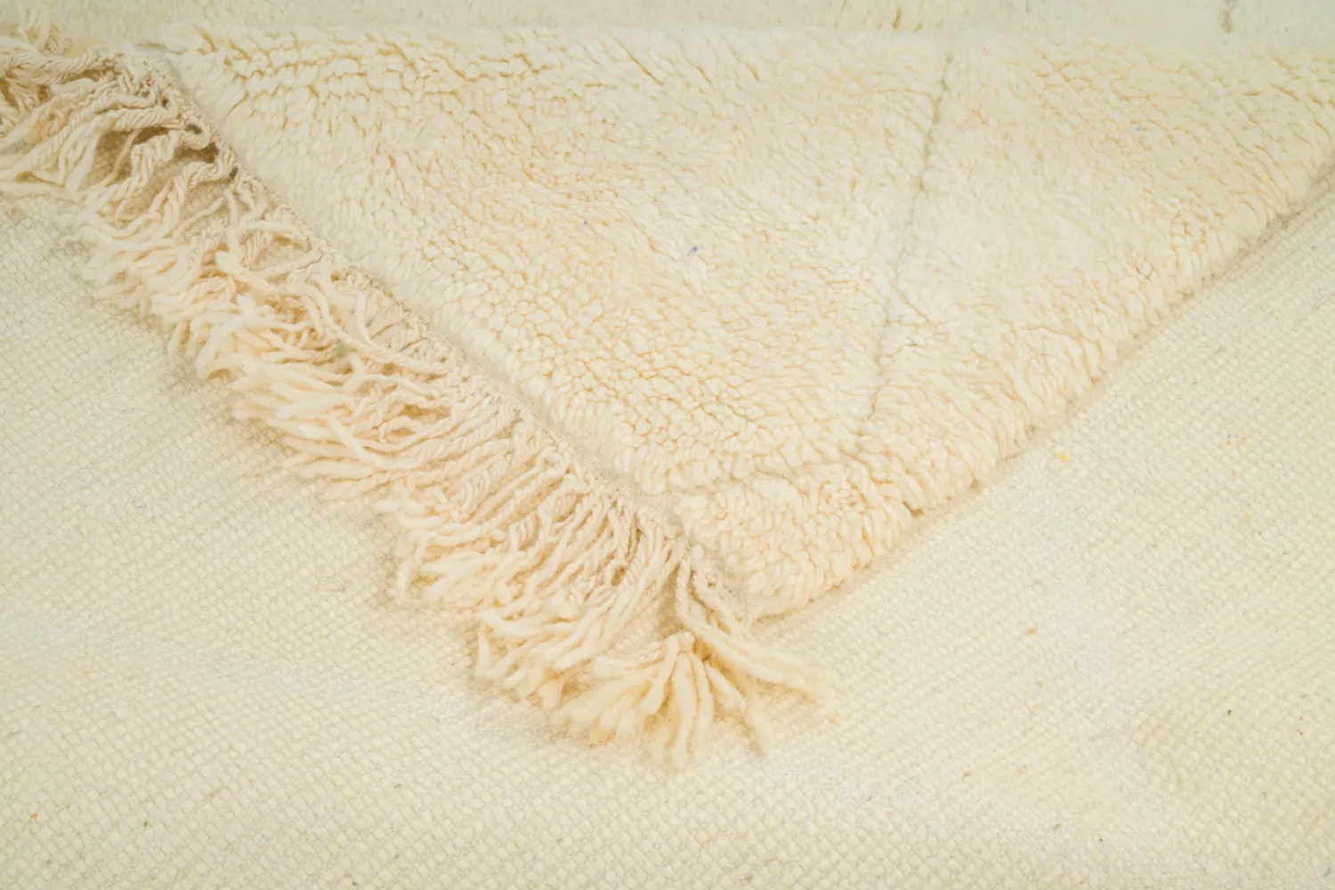 Kelim-teppe Marokkansk Beni Ourain 205 x 310 cm