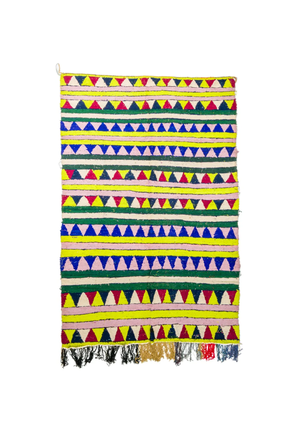 Marokkansk Boucherouite-teppe 170 x 255 cm