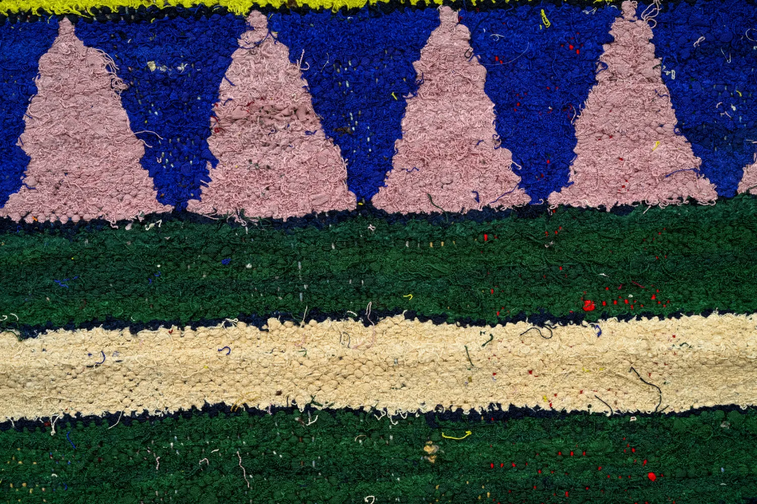 Marokkansk Boucherouite-teppe 170 x 255 cm