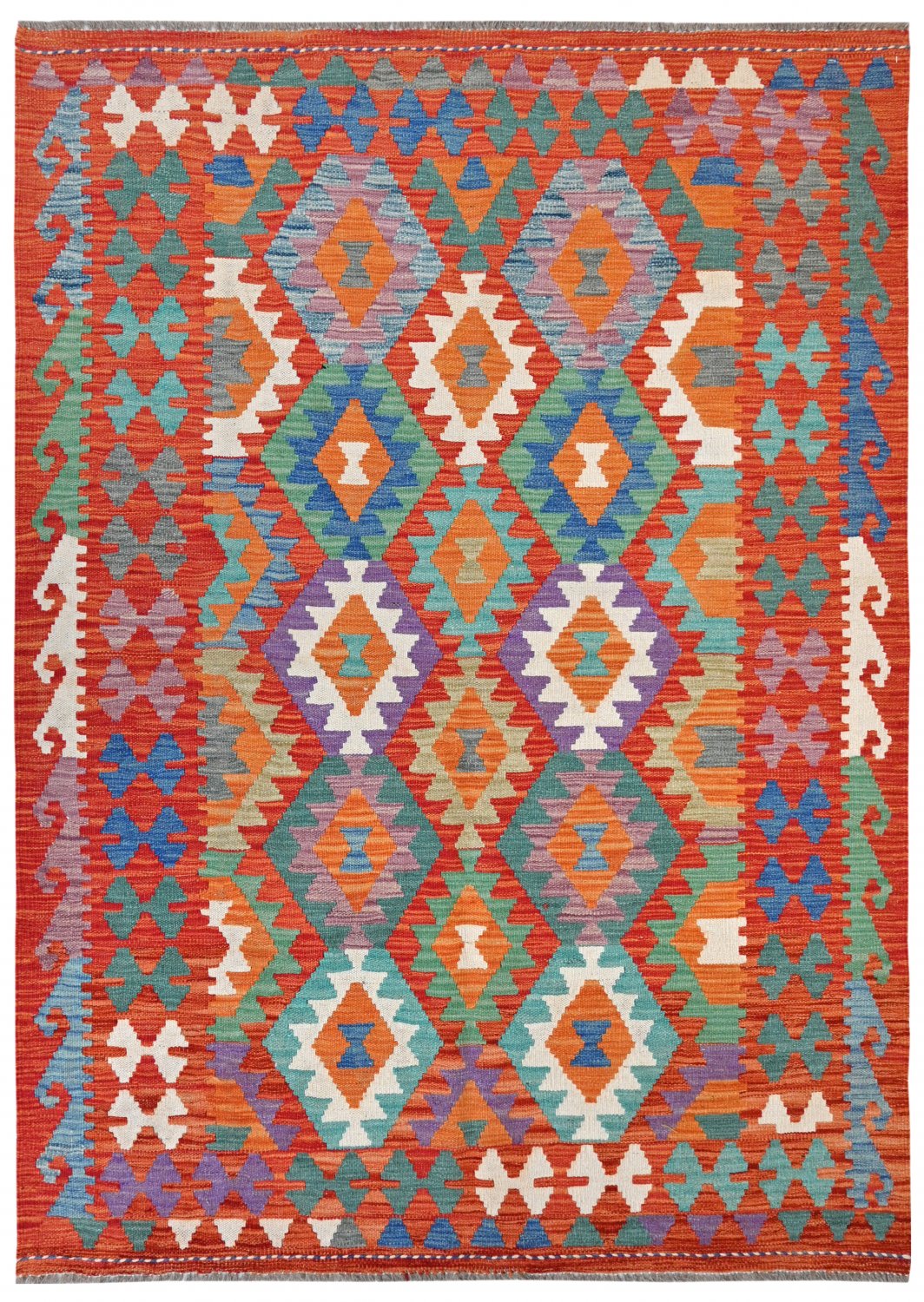 Kelim-teppe Afghansk 178 x 124 cm