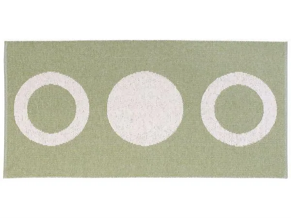 Plastmatter - Horredsmattan Circle (oliven)