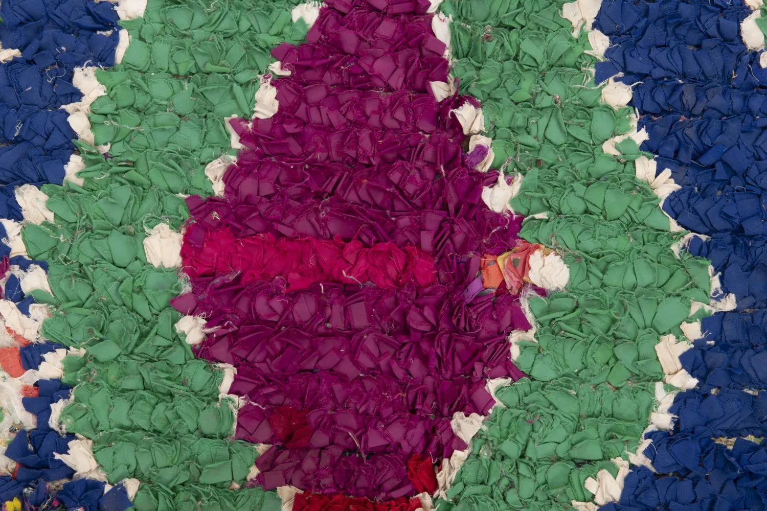 Marokkansk Boucherouite-teppe 295 x 150 cm