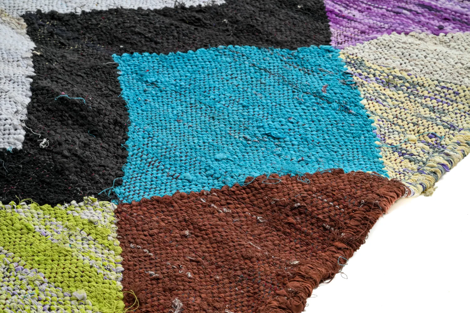 Marokkansk Boucherouite-teppe 155 x 290 cm