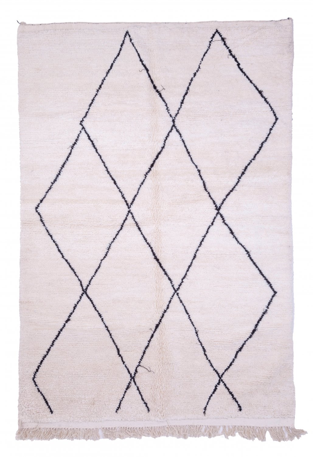 Kelim-teppe Marokkansk Beni Ourain 295 x 200 cm