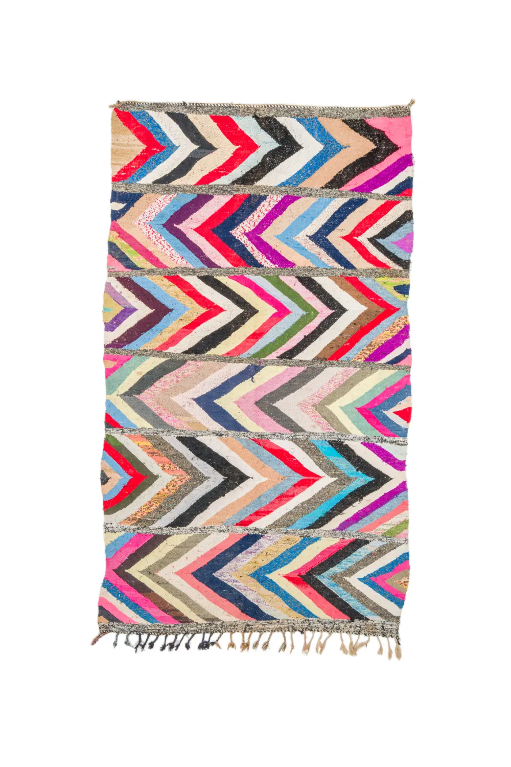 Marokkansk Boucherouite-teppe 165 x 270 cm
