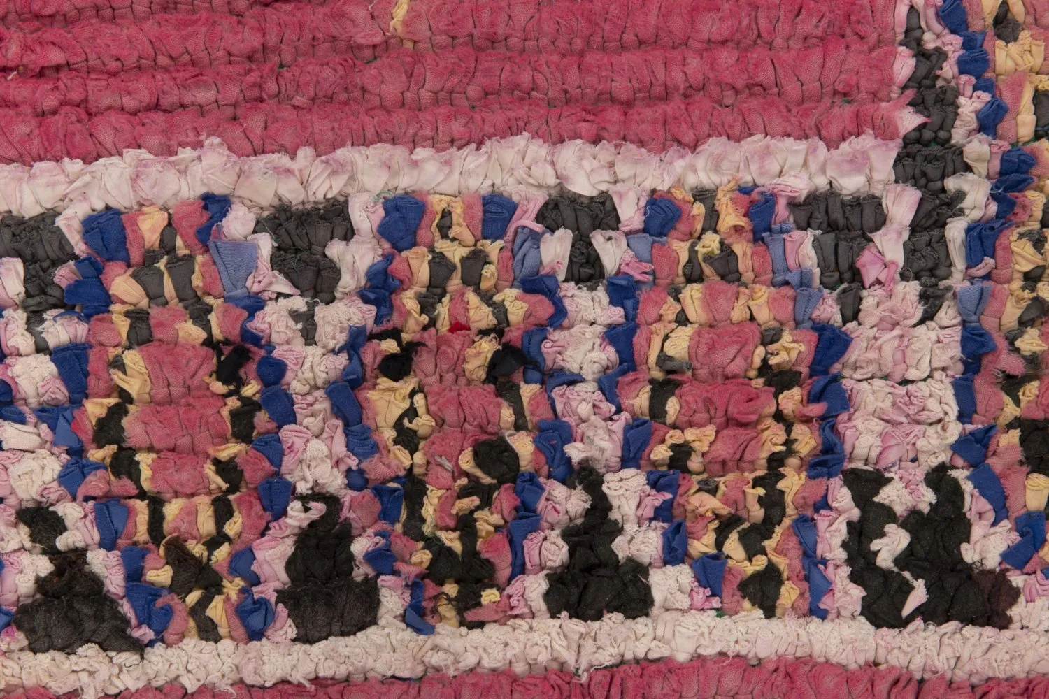 Marokkansk Boucherouite-teppe 275 x 130 cm