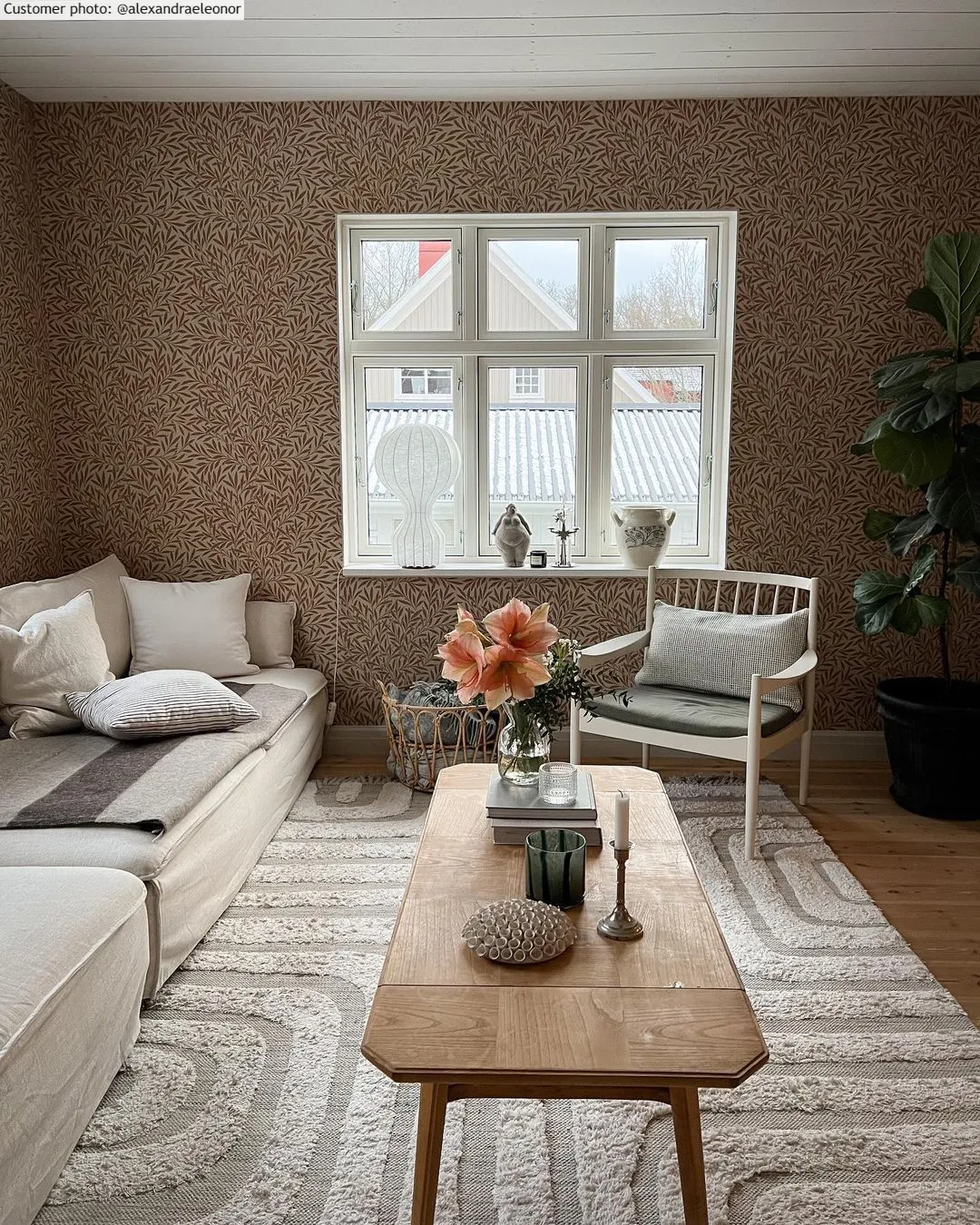 Bomullsteppe - Inez (beige)