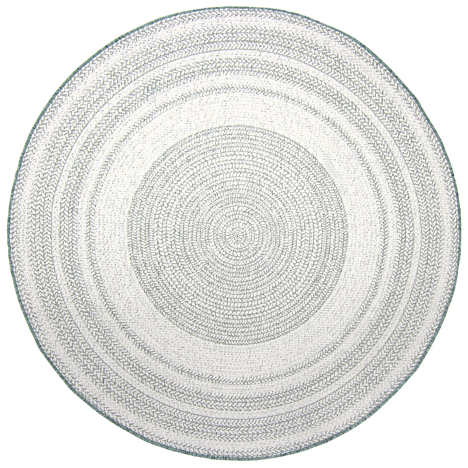 Runde tepper - Indoor/Outdoor Angus (grønn)