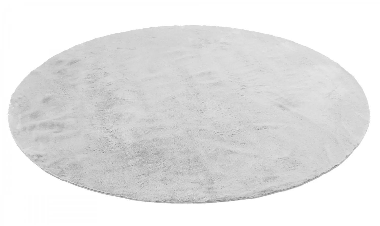 Runde tepper - Aranga Super Soft Fur (grå)
