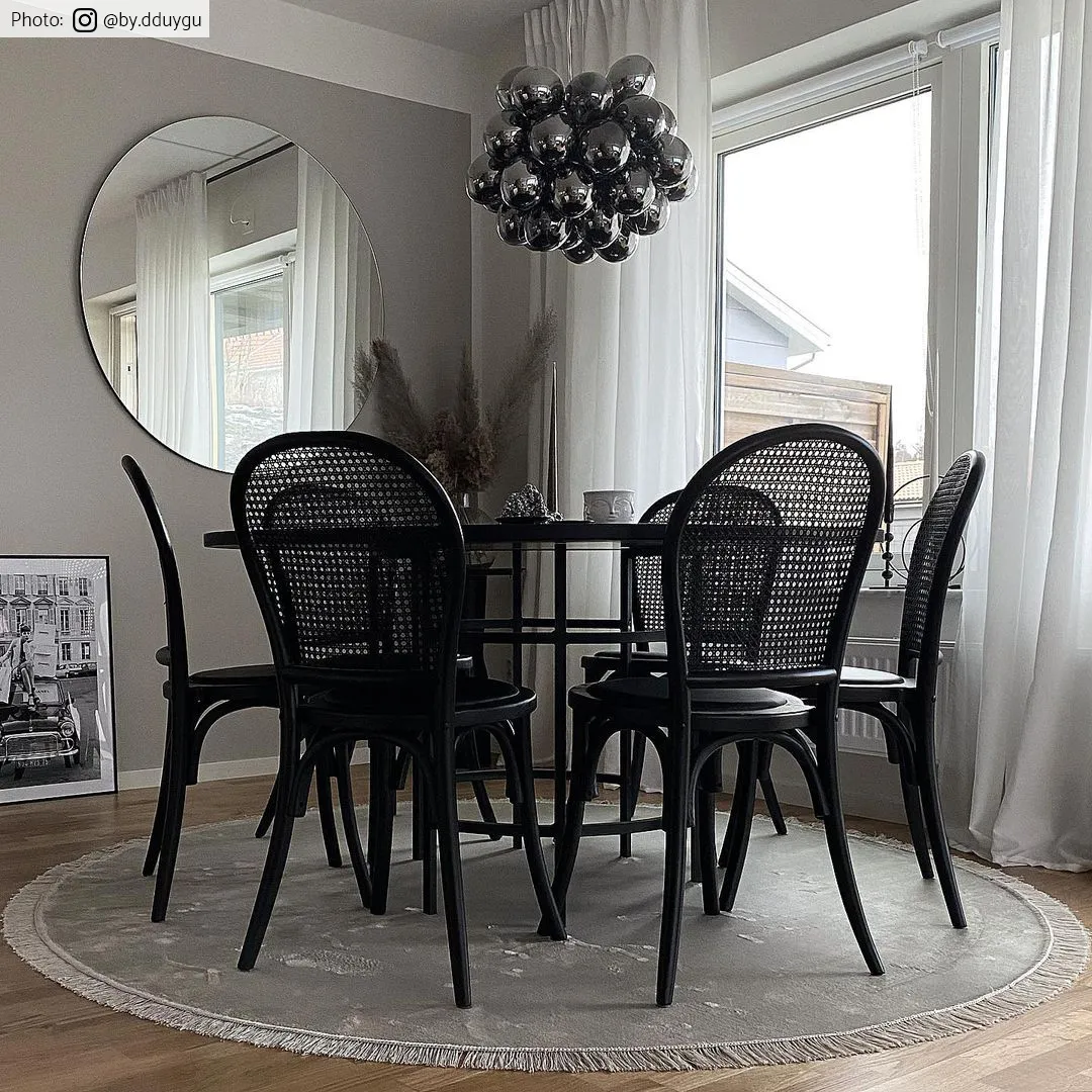 Wilton-teppe - Art Silk (lysegrå/beige)