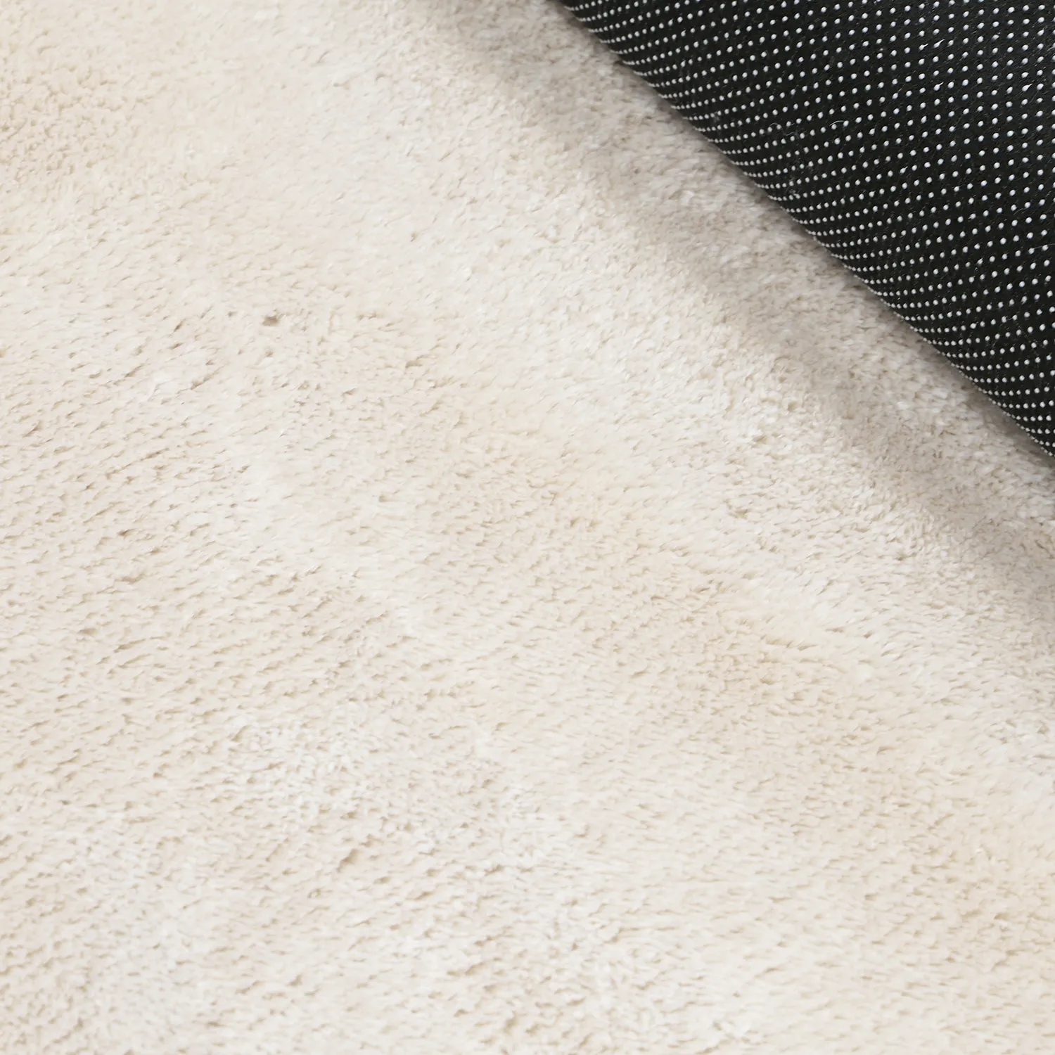 Asymmetrisk Bølgete Ryeteppe - Aranga Super Soft Fur (beige)