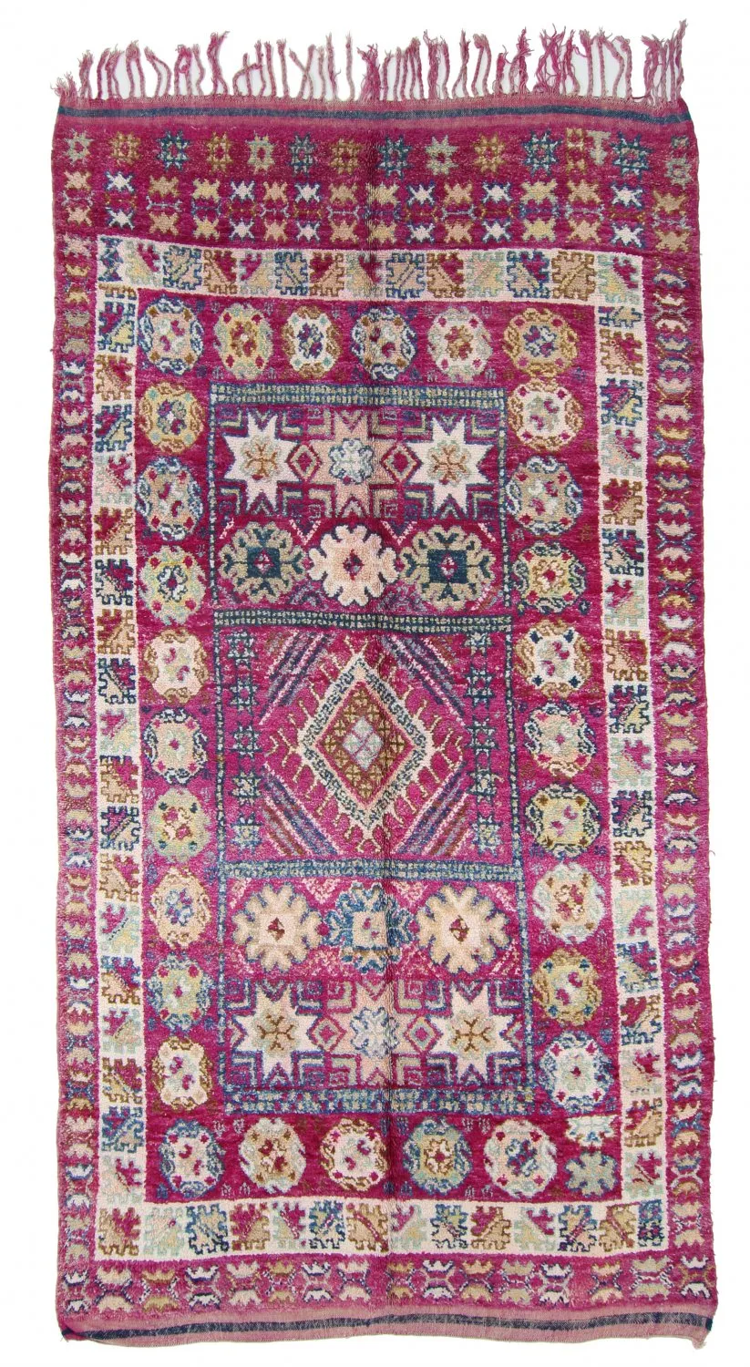 Kelim-teppe Marokkansk Azilal 370 x 190 cm