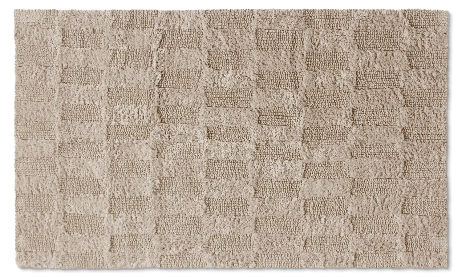 Baderomsmatte - Bevin (beige)