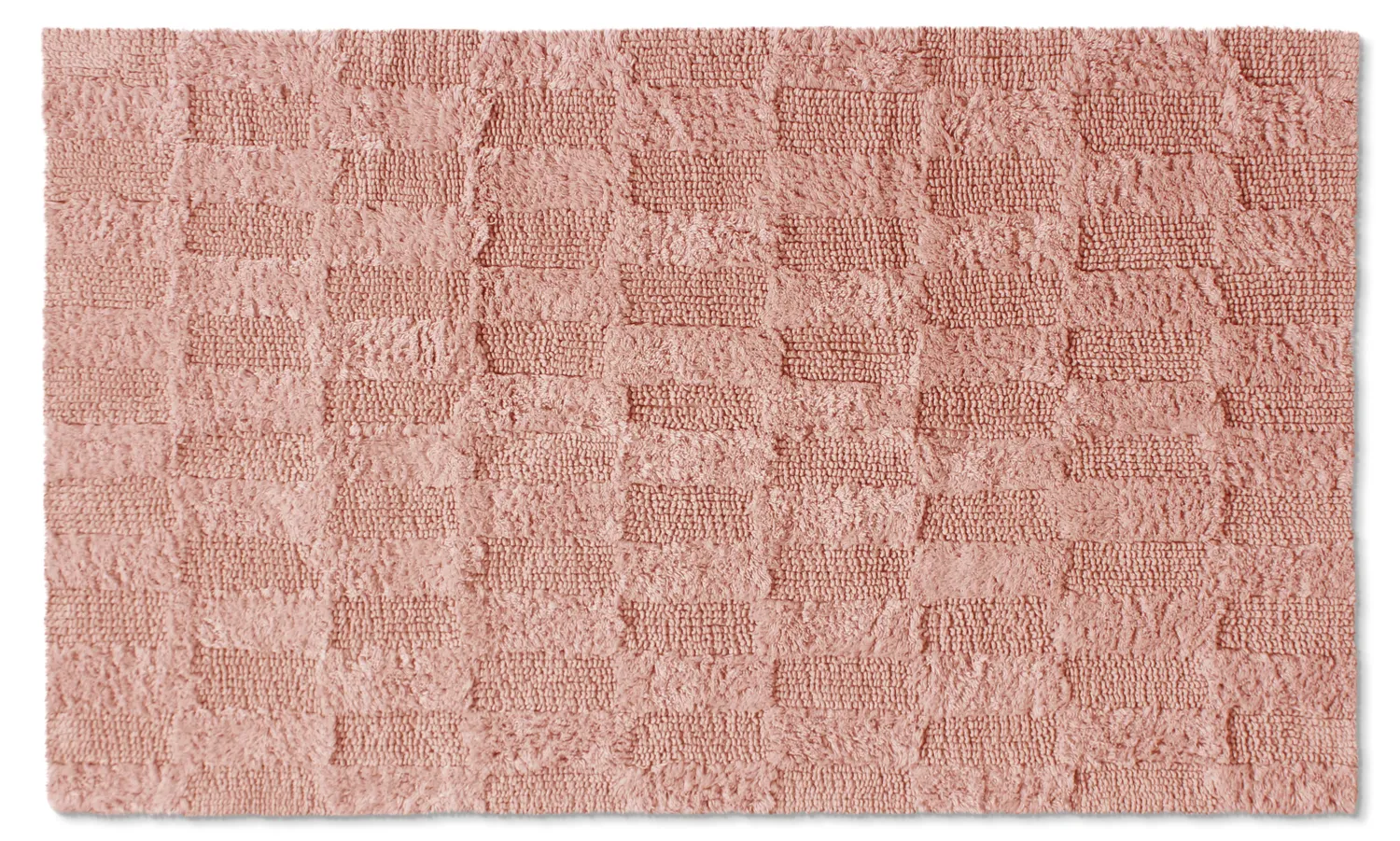 Baderomsmatte - Bevin (rosa)