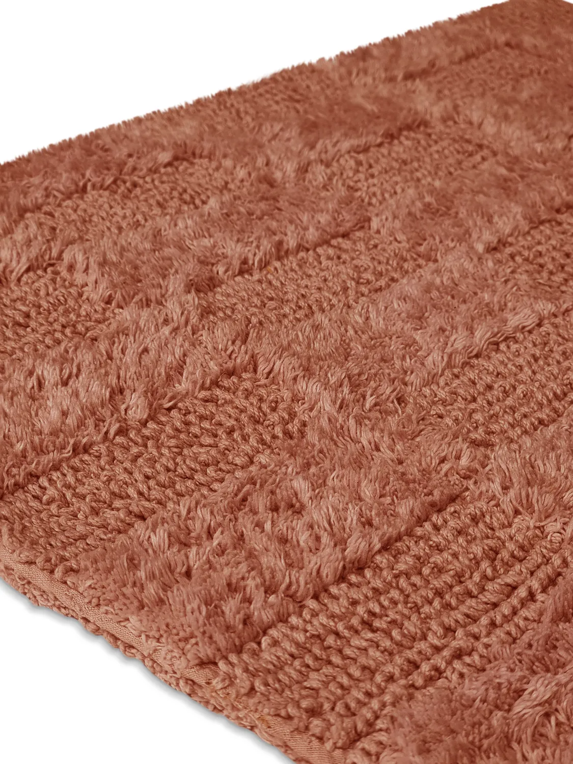 Baderomsmatte - Bevin (terracotta)
