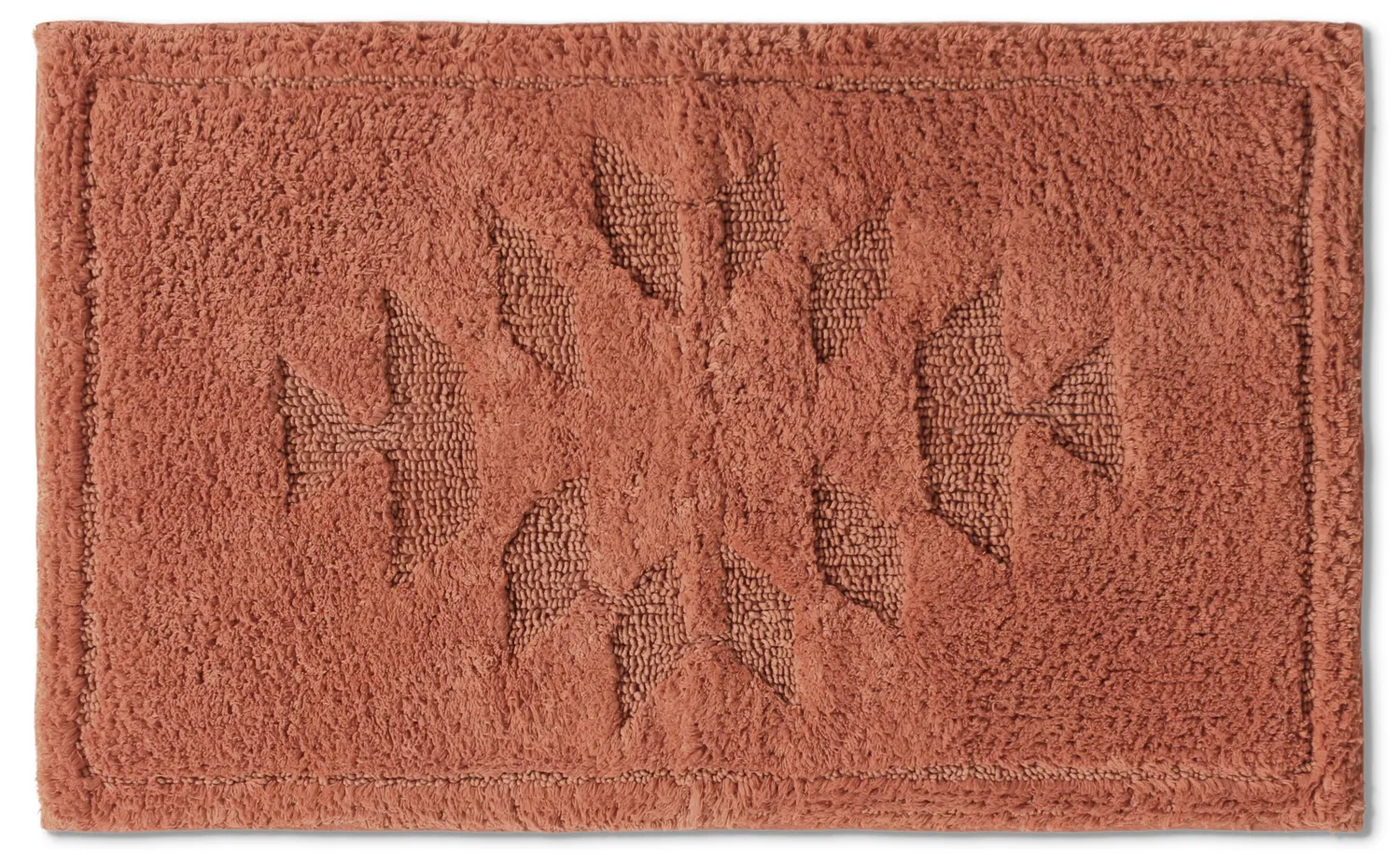 Baderomsmatte - Gertie (terracotta)