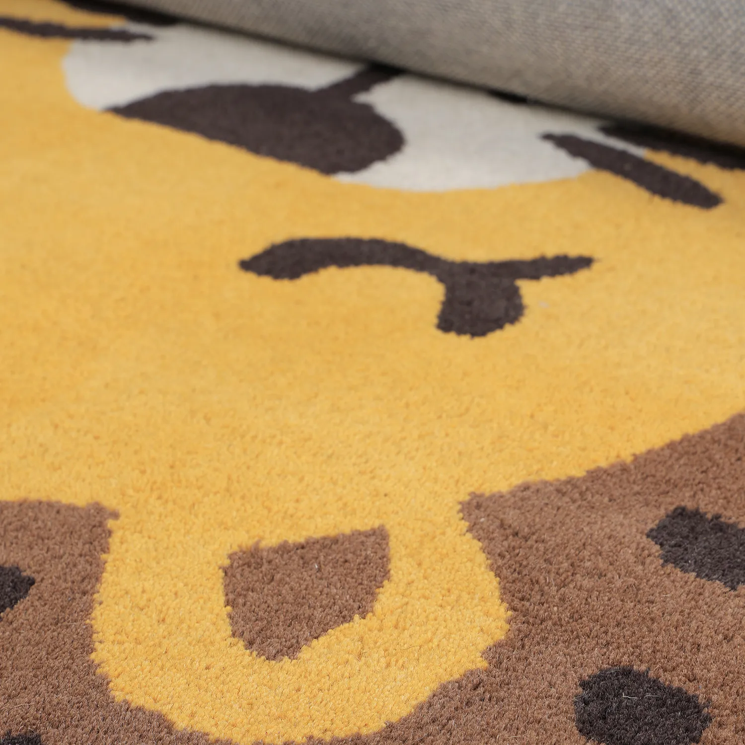 Barneteppe - Lion Hand Tufted Wool Premium (beige/multi)