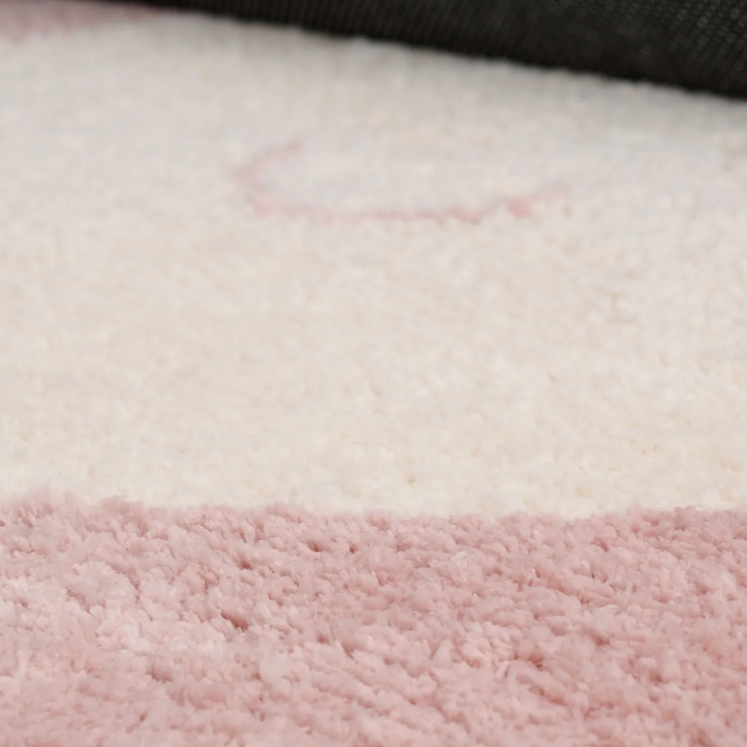 Barneteppe - Soft Bunny (rosa/krem)