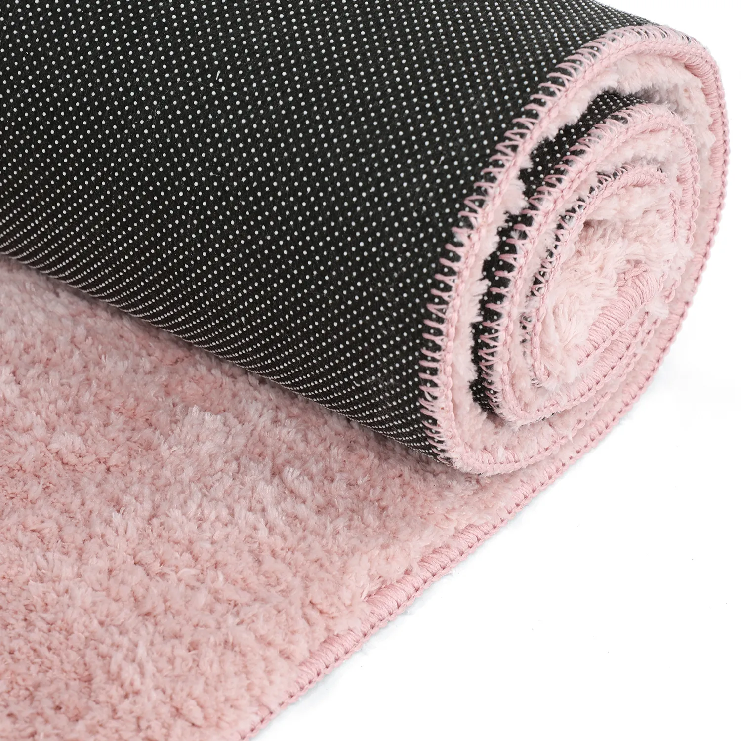 Barneteppe - Soft Bunny (rosa/krem)