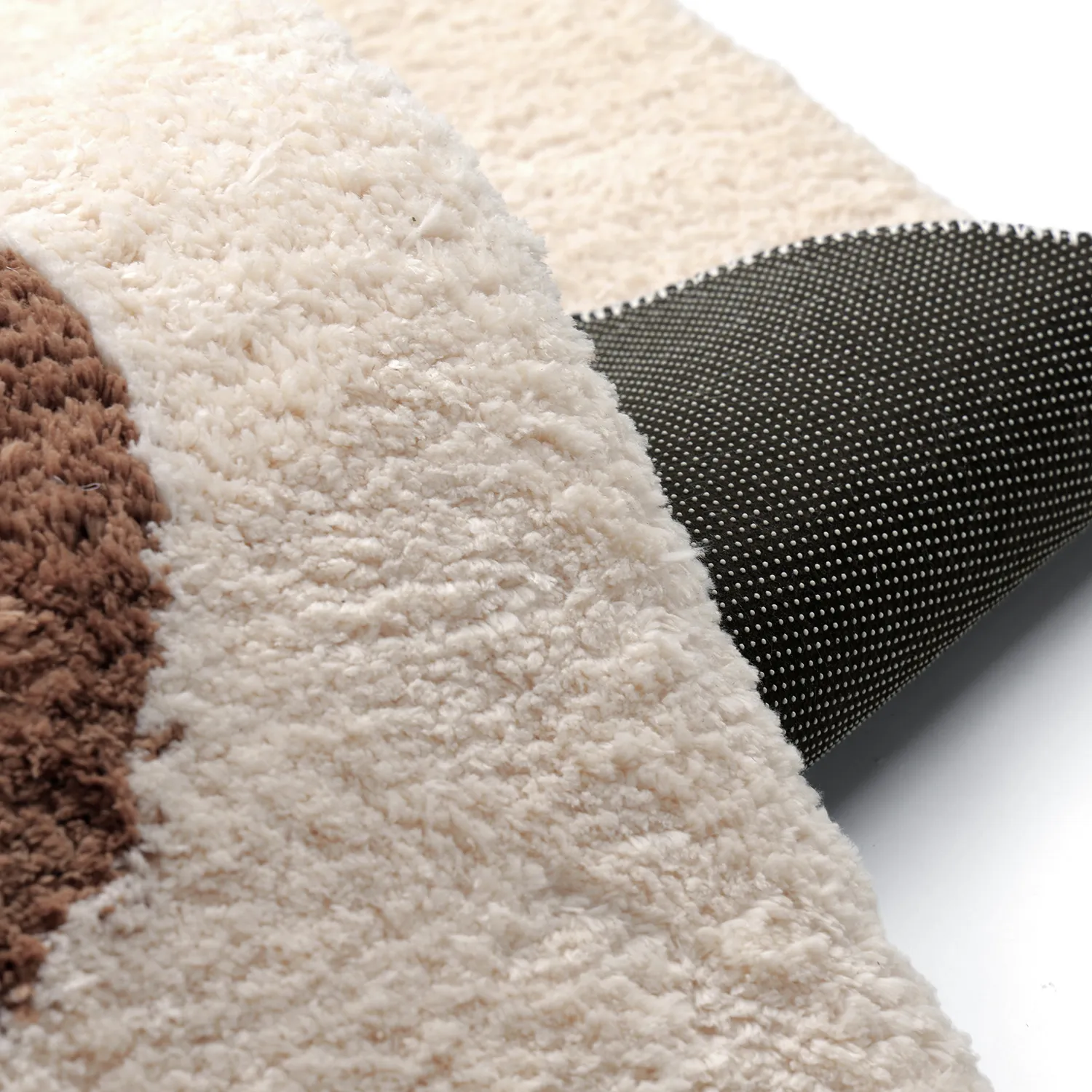 Barneteppe - Soft Teddybear (krem/brun)