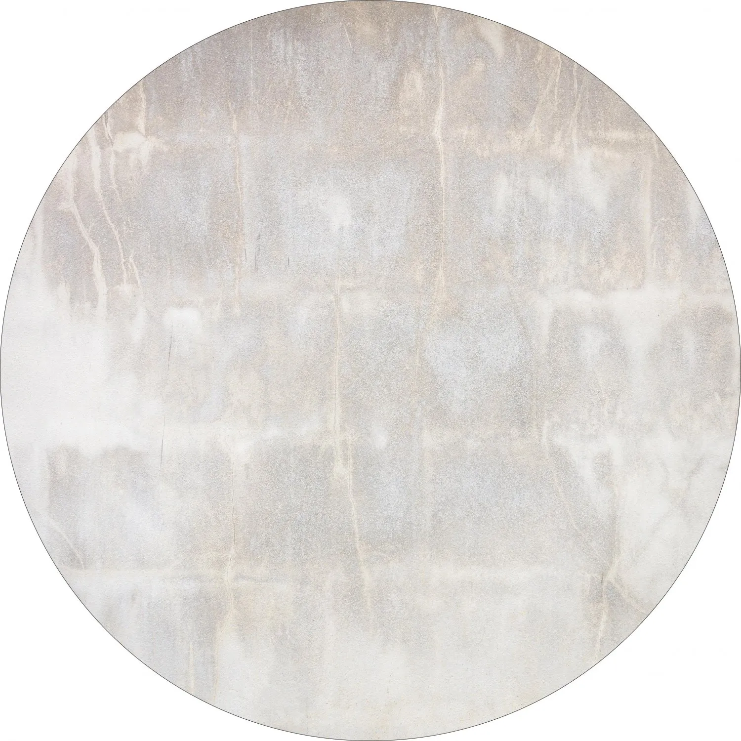 Rundt teppe - Rouen (beige)