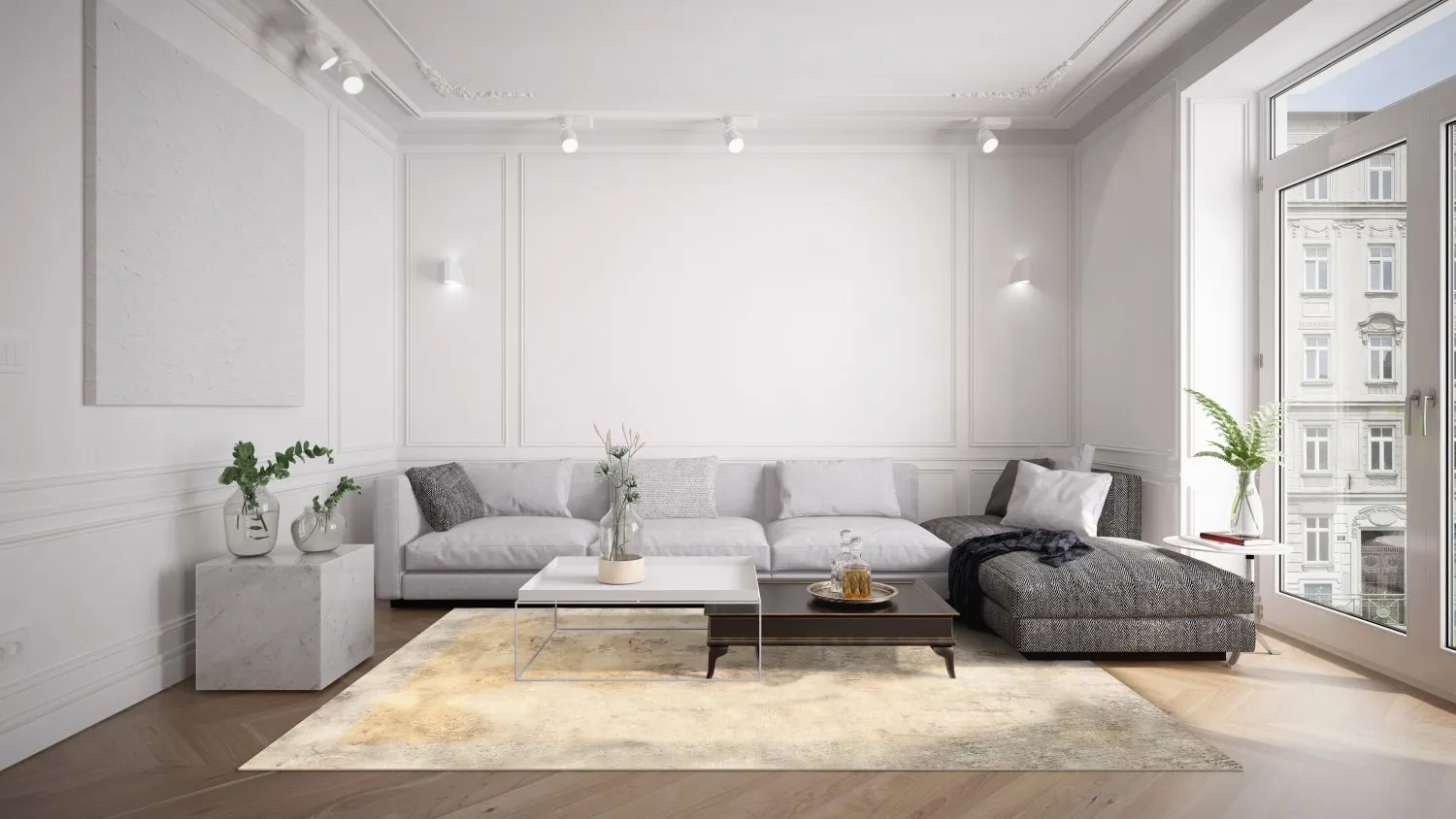 Wilton-teppe - Aneto (beige)