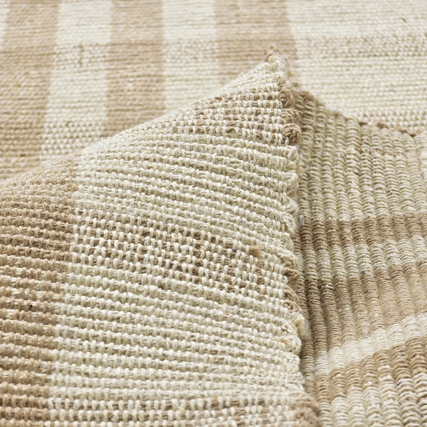 Bomullsteppe - Husvik (beige)